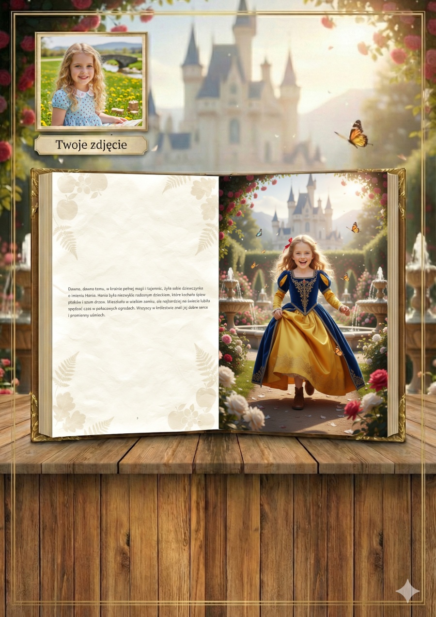 Ja i Siedmiu Krasnoludków - personalizowana fotorealistyczna książka