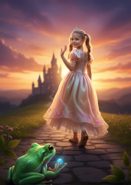 Ja i żaba z tajemniczego stawu - personalizowana fotorealistyczna książka