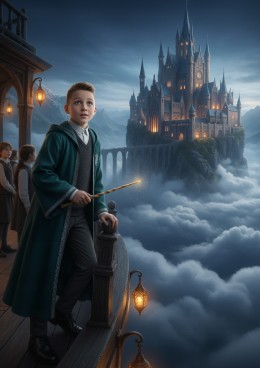 Ja i Tajemnice Szkoły Magii - personalizowana fotorealistyczna książka