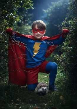 Ja - Superbohater Nocy - personalizowana fotorealistyczna książka