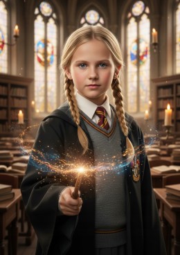 Ja i Akademia Magii - personalizowana fotorealistyczna książka