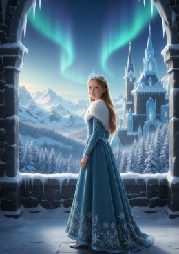 Ja i Królestwo Wiecznego Śniegu - personalizowana fotorealistyczna książka