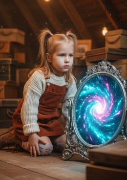 Ja i sekret zaczarowanego lustra - personalizowana fotorealistyczna książka