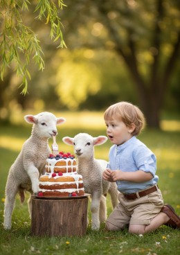 Ja i zaczarowany ogród Zajączka - personalizowana fotorealistyczna książka