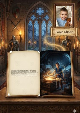 Ja i rycerska próba odwagi - personalizowana fotorealistyczna książka