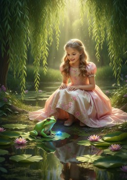 Ja i żaba z tajemniczego stawu - personalizowana fotorealistyczna książka