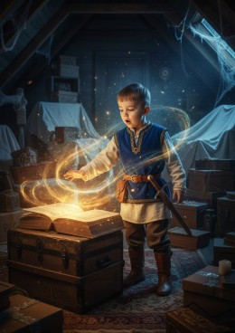 Ja i rycerska próba odwagi - personalizowana fotorealistyczna książka