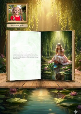 Ja i żaba z tajemniczego stawu - personalizowana fotorealistyczna książka