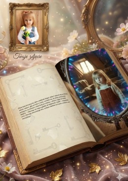 Ja i sekret zaczarowanego lustra - personalizowana fotorealistyczna książka