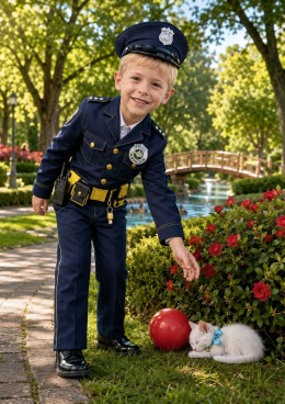 Ja na Tropie - Pierwsza Misja Małego Policjanta - personalizowana fotorealistyczna książka