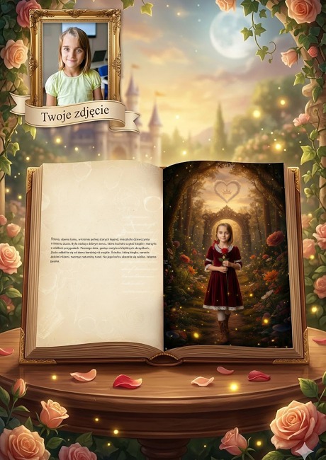 Ja i Bestia - personalizowana fotorealistyczna książka